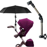 Adjustable Mount Stand Baby Stroller Accessories Baby Stroller Umbrella Holder Multiused Wheelchair Parasol Shelf Bike Connector