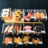 1/6 Scale Miniature Dollhouse Bread Cake Milk Simulation Mini Foods for Doll Kitchen Pretend Play Baking Toys