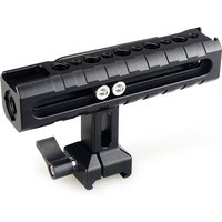 MAGICRIG NATO Top-Griff mit Cold-Shoe-Halterung, ARRI-Positionierungslöchern, 1/4"-20 & 3/8"-16 Löchern für Sony Nikon Canon DSLR Kamera-Cage