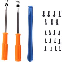 Game Tools Kit For Xbox One X S Slim/ Elite Gamepad Controller Torx T8H T6 Screwdriver Tear Down Repair Tool with Screws