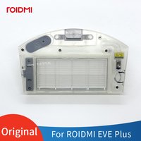 Original ROIDMI EVE Plus Robot Vacuum Cleaner Spare Parts Electric Control Dust Box Water Tank Accessories (with filter element)