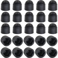Couvercle de protection en plastique Hexagonal, lot de 50 pièces, M4 M5 M6 M8 M10 M12