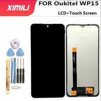 6.52" Oukitel WP15 S WP13 LCD Display+Touch Screen 100% Original Tested LCD Digitizer Glass Panel Replacement For Oukitel WP15