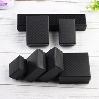 24pcs Jewelry Box for Necklace Earrings Ring Bracelet Boxes Engagement Birthday Gift Packaging Paper Jewellery Organizer Display