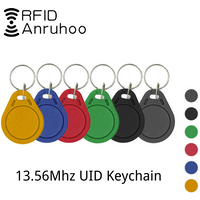 5/10 pièces RFID contrôle d'accès Clone Badge NFC puce intelligente 0 bloc réinscriptible copie porte-clés 13.56MHZ 1K S50 duplicateur copie étiquette