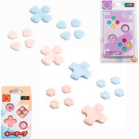 Dpad Move Cross Direction ABXY Key Sticker Joystick Button Thumb Stick Grip Cap Cover For Nintendo Switch Oled Joy-con Skin Case