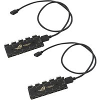 1 to 10 Port 5V 3Pin/12V 4Pin Motherboard RGB Synchronization HUB Splitter Extension Cable for ASUS GIGABYTE AURA RGB Fan Light