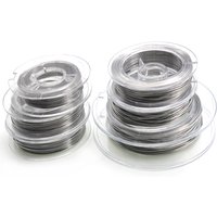 10meter 0.3-1mm 316L Stainless Steel Beading Wire Rope Thread String For DIY Crafts Necklace Bracelet Jewelry Making Findings