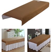 120cmx210cm Beauty Salon Bed Sheet Waterproof Massage Bed Cover Spa Treatment Couch Tablecloth with Face Breath Hole Lightweight