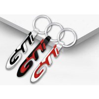 3D Car Keychain GTI Logo Key Chain Key Ring for Peugeot 106 107 108 206 207 208 2008 3008 306 308 307 508 407 406 Car Styling