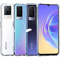For VIVO V21 V21E 5G Antiskid Silicon Soft Back Cover Case Y72 Y52 5G Y51 Y31 Y70 Y30 Y50 V21 PRO SE Shockproof Protection Cases