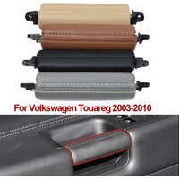 LHD RHD Quality Interior Driver Door Leather Pull Handle Replace For VW Volkswagen Touareg 2003 2004 2005 2006 2007 2008 2009