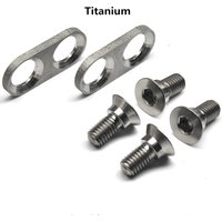 Bicycle self-locking pedal gasket screw titanium pedal for for Shimano SPD M980 M985 M780 M785 M540 M545 M520 M424