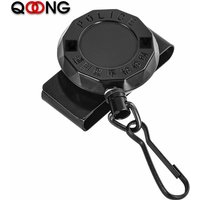 90CM Steel Wire Rope High Resilience Retractable Key Chain Anti Lost Easy To Pull Buckle Military Gun Rope Keychain Keyring H47