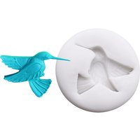Hummingbird Shape Silicone Mold Sugarcraft Chocolate Cupcake Baking Mold Fondant Cake Decorating Tools