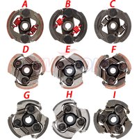 2 Stroke 47cc 49cc aluminum or iron Minimoto Centrifugal Clutch alloy Mini Moto Dirt Bike Atv Quad 2 Shoe Spring 3 Shoe Spring