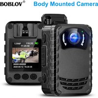 BOBLOV N9 Mini Camera Police Full HD 1296P Body Mounted Camera Small Portable Night Vision BodyCam 128GB/258GB Camera Mini