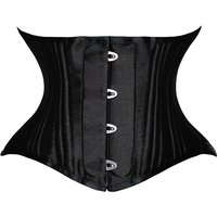 Short Torso Corset Underbust Gothic Corset Slimming Belly Sheath Hourglass Waist Trainer Body Shapewear Women Modeling Strap