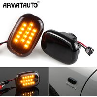 2pcs Canbus Led Dynamic Side Marker Turn Signal Lights For Toyota Corolla RAV4 Prius Yaris Camry Vios Hilux Allex Avensis Celica