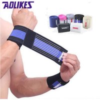 AOLIKES 1 Pcs wrist band men women elastic bandage for hand wrist strap wrap fitness wristband sport gym support wrist protector