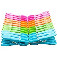 24Pcs High Quality Laundry Clothespins for Towels Socks Clips for Bed Sheet Hangers Racks Clip Clothes Pin Kitchen Home Supplies