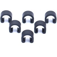 AliExpress NONE 30pcs RISK RC105 Bike Bicycle Plastic C-Type Shift Brake Cable Buckle Organizer U Shaped Snap Clamp Hydraulic Hose Frame Clip