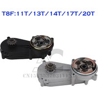 T8F gearbox with clutch is suitable for 47cc 49cc pocket ATV mini off-road vehicle motorcycle quad bike parts