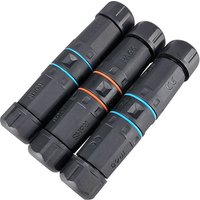 Shield RJ45 Connector Female To Female Outdoor IP68 Waterproof Port Network LAN Splitter Transfer Head Adapter Coupler CAT5 CAT6