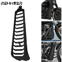 Motorcycle Front Chin Fairing Spoiler Frame Cover Gloss Black For Harley Softail Street Bob Breakout Custom Slim FL 2018-2022