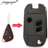 jingyuqin 2/3BTN Modified Flip Remote Key Case For Subaru Legacy Forester Outback Liberty Tribeca Impreza Replacement Shell Fob