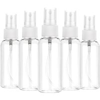 3/5/10pcs Refillable 10ml 30ml 50ml 60ml 100ml Clear PET Plastic Portable Spray Bottle Empty Perfume Container