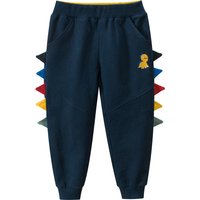 Kids Boys Girls Trousers Dinosaur Cartoon 100% Cotton Children Spring Autumn Sport Long Pants Sweatpants 1 2 3 4 5 6 7 8 9 Years