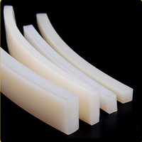 Solid Silicone Rubber Sealing Strip High Temperature Resistant Square Strip Weatherstrip 5mm*5mm/10mm/15mm/20mm/30mm