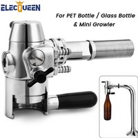 No-foam Bottles Filling Stainless Steel Beer Tap Defoamer, Professional Homebrewing Bottle Filler for PET Bottle & Glass Bottle