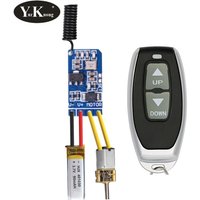 3.7V Mini motor Remote Control Switches 5V 7.4v 9vTiny Motor Forwards Reverse Stop Positive negative winch motor steering module