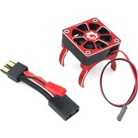 Cooling Fan With Brush Motor Radiator Cover Fashion Style Rc Model Acce For Trx-4 Scx10 Rc4wd Rc Car 3650 3660 540 550 Rc Part
