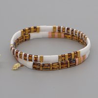Go2boho Miyuki Bracelets pour femme bijoux perles à la mode bijoux japonais Tila perle plage Pulseras Bracelet extensible en gros