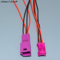 shhworldsea 4Pin G38 Ambient Light Plug Terminal New X5 Ambient Light Transfer Plug for BMW Ambient Light Plug 4p 9277165-01