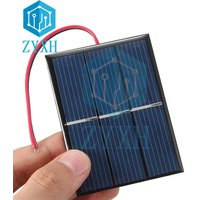 0.65W 1.5V Mini Solar Panel with 15cm Wire Portable Solar System For Battery Cell Phone Chargers