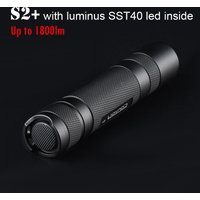 Convoy S2 + SST40 18650 Mini latarka Led latarka latarka 1800lm Lanterna taktyczne Camping piesze wycieczki lampa robocza Latarka
