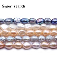 100% Natural Freshwater Pearl Beads Baroque Pearl Beads For Jewelry Making DIY Charm Pearl Bracelet Necklace 5-11mm Strand 15''