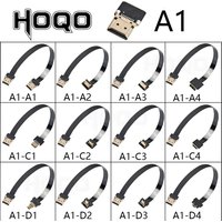 A1 ultra thin flat fpv HDMI-Compatible Cable flexible mini hdmi to micro hdmi ribbon wire 30cm short fpc ffc