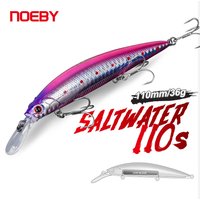 NOEBY Sinking Minnow Fishing Lures 110mm 32g Wobblers Jerkbait Artificial Hard Bait Sea Bass Saltwater Tackle Fishing Lure