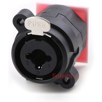 1PC Audio Connector XLR / Jack Hybrid Chassis Connector Combo Female Socket