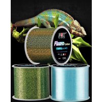 FTK 120m Invisible Fishing Line Speckle Fluorocarbon Coating Fishing Line 0.20mm-0.50mm 4.13LB-34.32LB Super Strong Spotted Line