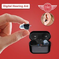 Prothèse auditive Rechargeable Portable, réduction intelligente du bruit SR61, appareil auditif réglable et sans fil pour les personnes sourdes et les personnes âgées, amplificateur de son Invisible,