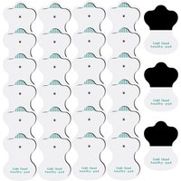 Dropshipping Tens Machine Electrode Pads Gel Massage Tools Physiotherapy Electric Muscle Stimulator Patche Acupuncture Massager