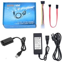 SATA/PATA/IDE to USB 2.0 Adapter Converter Cable for Hard Drive Disk 2.5" 3.5 Hard Drive FE for Hard Drive Disk