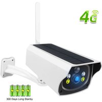 4G Solar IP Camera 1080P Solar Panel Battery Powered Camera Solar Security Camera IP Camera Solar Outdoor PIR Motion Detection