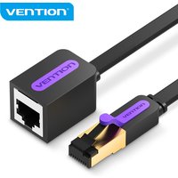 Vention Cat7 Ethernet Extension Cable RJ45 Cat7/Cat6 Male to Female Rj45 Ethernet Extender Adapter for PC Laptop Ethernet Cable